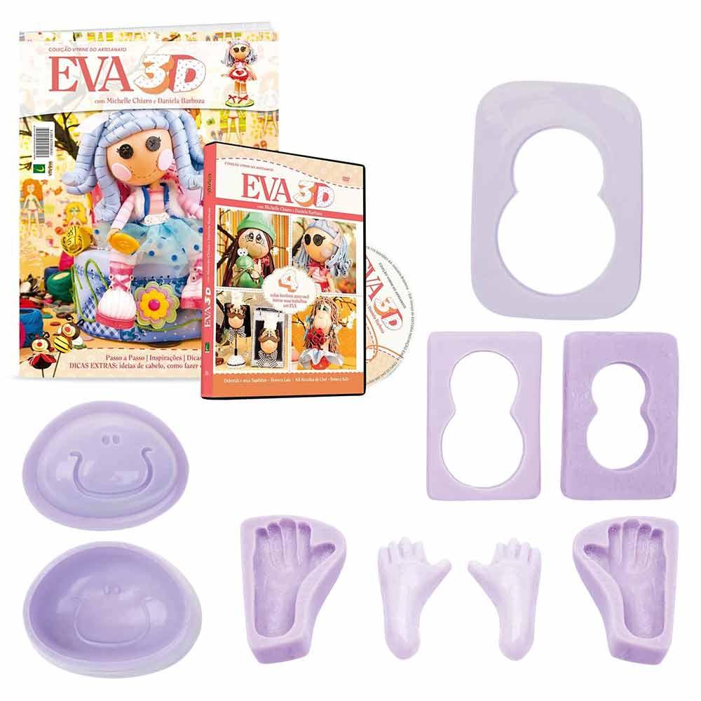 Kit Moldes Para Bonecas Em Eva 3d Com Michelle Chiaro E Daniela Barboza Vitrine Do Artesanato Mobile