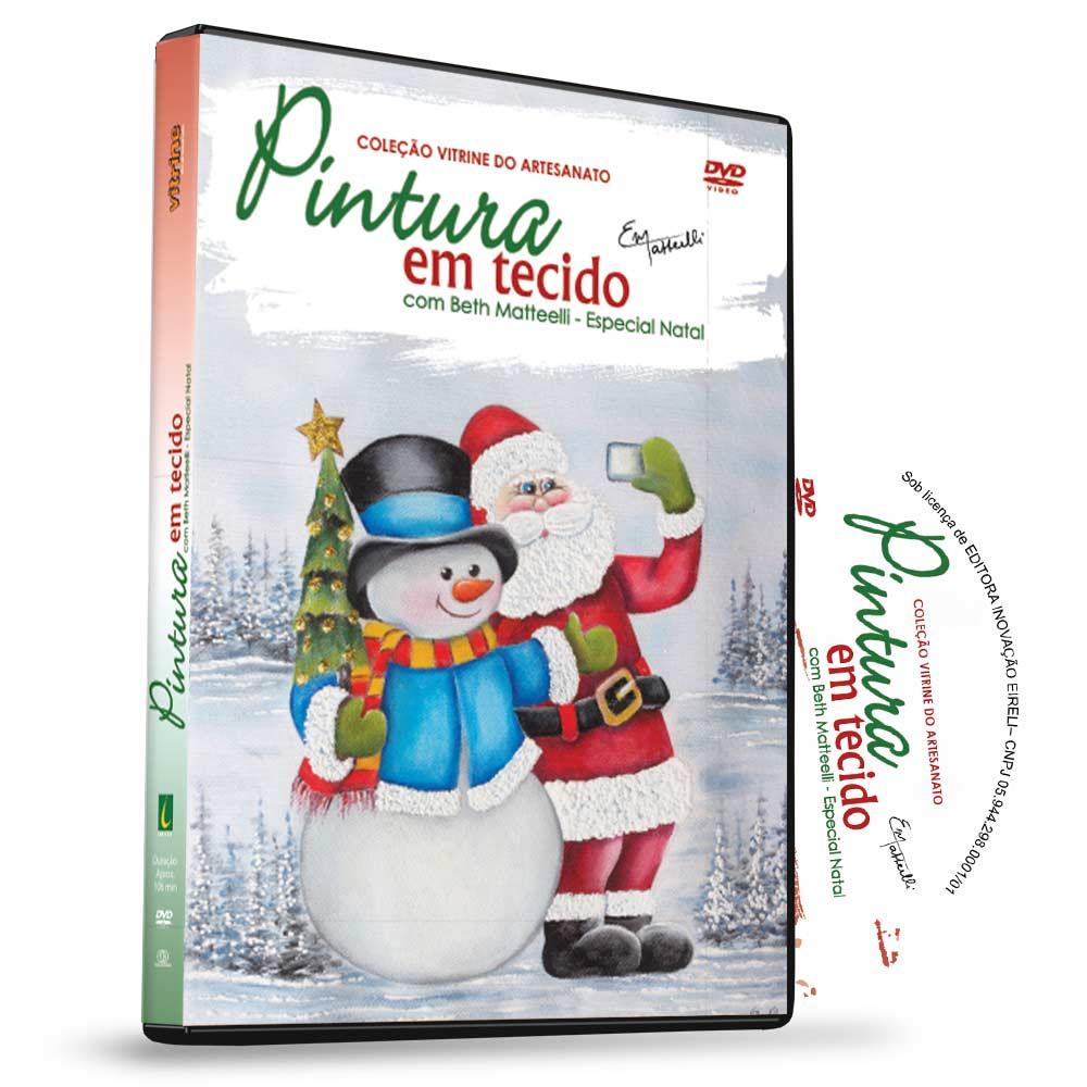 Curso em DVD Pintura em Tecido - Especial Natal | Vitrine do Artesanato -  Mobile
